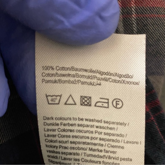 Selected Homme flannel button-down. Men's medium. - Picture 4 of 7